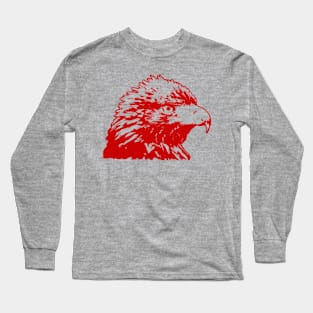 eagle colorize Long Sleeve T-Shirt